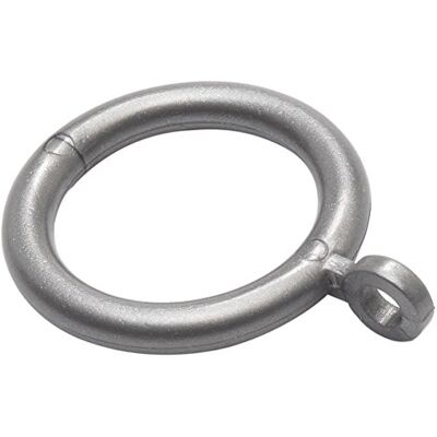 Merriway BH03246 Lot de 24 anneaux de tringle à rideaux en plastique avec œillet fixe Diamètre intérieur 28 mm Diamètre extérieur 40 mm Gris Merriway BH03246 Lot de 24 anneaux de tringle à rideaux en plastique avec œillet fixe Diamètre intérieur 28 mm Diamètre extérieur 40 mm Gris