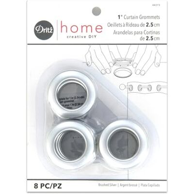 Dritz 2,5 cm Œillets - Convient pour tiges jusqu'à 13/16 inch Dritz 2,5 cm Œillets - Convient pour tiges jusqu'à 13/16 inch