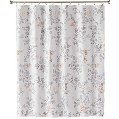 SKL Home by Saturday Knight Ltd. Greenhouse Rideau de douche en tissu Motif feuilles Multicolore SKL Home by Saturday Knight Ltd. Greenhouse Rideau de douche en tissu Motif feuilles Multicolore