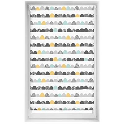 Store Easyfix 90x150 - Montage Murale ou Plafond - Sans Outils - Semilune Store Easyfix 90x150 - Montage Murale ou Plafond - Sans Outils - Semilune