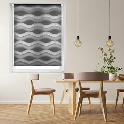 Voilage enroulable Luna Blindecor - Jour & Nuit, Sans outils, 62x150cm Voilage enroulable Luna Blindecor - Jour & Nuit, Sans outils, 62x150cm
