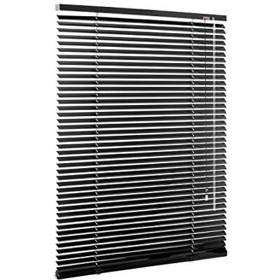 Ventanara ® Store plissé en aluminium Plusieurs tailles (60 x 160 cm, noir mat) Ventanara ® Store plissé en aluminium Plusieurs tailles (60 x 160 cm, noir mat)