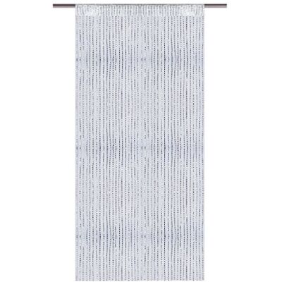 Bestlivings Rideau à fils avec passe-tringle, aspect lurex, article de décoration dans de nombreuses couleurs et tailles (blanc blanc perle / 90 x 250 cm) Bestlivings Rideau à fils avec passe-tringle, aspect lurex, article de décoration dans de nombreuses couleurs et tailles (blanc blanc perle / 90 x 250 cm)