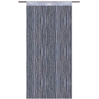 arsvita Rideau de porte aspect métallique avec traversée de barres, 140 x 250 cm (argent) arsvita Rideau de porte aspect métallique avec traversée de barres, 140 x 250 cm (argent)