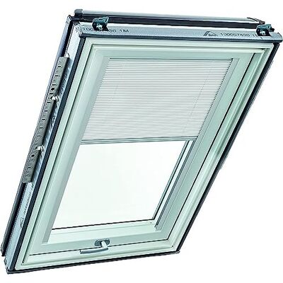 Roto Store pliable ZFA pour fenêtre de toit Rail de guidage Argenté plissé pour fenêtres de toit de la série Designo R6/R8, i8 et Classic K 64/84 avec taille 054/118 05/11 Couleur : blanc Roto Store pliable ZFA pour fenêtre de toit Rail de guidage Argenté plissé pour fenêtres de toit de la série Designo R6/R8, i8 et Classic K 64/84 avec taille 054/118 05/11 Couleur : blanc
