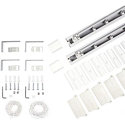 Ventanara ® Rail supérieur rideau à lamelles avec accessoires 300 cm Ventanara ® Rail supérieur rideau à lamelles avec accessoires 300 cm