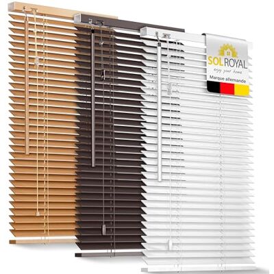 Sol Royal store venitien bois à lamelles écologiques intérieur fenêtres Sol Royal store venitien bois à lamelles écologiques intérieur fenêtres