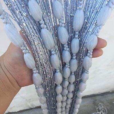 Devola Rideau coulissant à pompons Protection contre les insectes Pour porte de balcon Rideau décoratif pour porte ou fenêtre 100 x 200 cm (l x H) Gris 1 pièce Devola Rideau coulissant à pompons Protection contre les insectes Pour porte de balcon Rideau décoratif pour porte ou fenêtre 100 x 200 cm (l x H) Gris 1 pièce