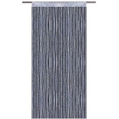 Bestlivings Rideau de fils avec tringle, aspect Lurex, article de décoration élégant et raffiné dans de nombreuses couleurs et tailles, Polyester, silber silber metallic, 90x200cm Bestlivings Rideau de fils avec tringle, aspect Lurex, article de décoration élégant et raffiné dans de nombreuses couleurs et tailles, Polyester, silber silber metallic, 90x200cm