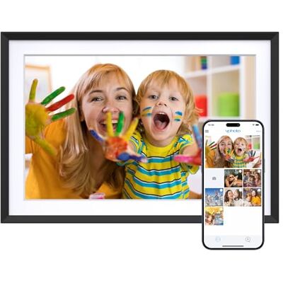 Dragon Cadre photo numérique Wi-Fi 10,1" Écran tactile HD IPS 1280 x 800, rotation automatique, partage de photos/vidéos instantanément via l'application gratuite Cadeau idéal pour Dragon Cadre photo numérique Wi-Fi 10,1" Écran tactile HD IPS 1280 x 800, rotation automatique, partage de photos/vidéos instantanément via l'application gratuite Cadeau idéal pour