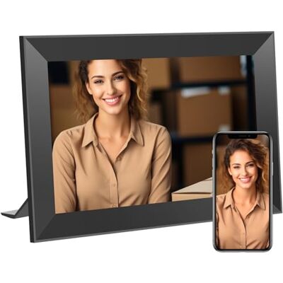 Kodak Cadre photo numérique WiFi de 10,1 ", écran tactile IPS HD 1280 x 800, mémoire 32 Go, rotation automatique, partage instantané de photos et de vidéos, parfait pour les photos de famille Kodak Cadre photo numérique WiFi de 10,1 ", écran tactile IPS HD 1280 x 800, mémoire 32 Go, rotation automatique, partage instantané de photos et de vidéos, parfait pour les photos de famille