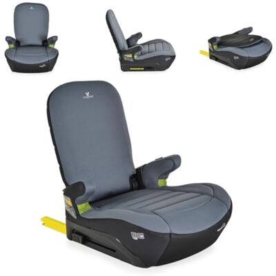 Cangaroo , siège enfant Galaxy i-Size (125-150 cm) groupe 3, Isofix, dossier, coloris:gris foncé Cangaroo , siège enfant Galaxy i-Size (125-150 cm) groupe 3, Isofix, dossier, coloris:gris foncé