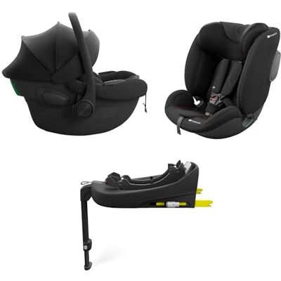 kk Kinderkraft KINDERKRAFT ENDURA SAFE MODULAR SYSTEM 3 en 1 pour enfants et nourrissons Siège auto Base pivotante (90°) Ultra léger (3,2 kg) Rembourrage premium Système de protection de la tête Noir kk Kinderkraft KINDERKRAFT ENDURA SAFE MODULAR SYSTEM 3 en 1 pour enfants et nourrissons Siège auto Base pivotante (90°) Ultra léger (3,2 kg) Rembourrage premium Système de protection de la tête Noir