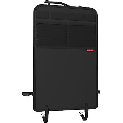 ATHLON TOOLS Tapis de protection pour dossier de voiture avec revêtement renforcé et poches en filet, anti-salissures, facile à nettoyer et imperméable ATHLON TOOLS Tapis de protection pour dossier de voiture avec revêtement renforcé et poches en filet, anti-salissures, facile à nettoyer et imperméable
