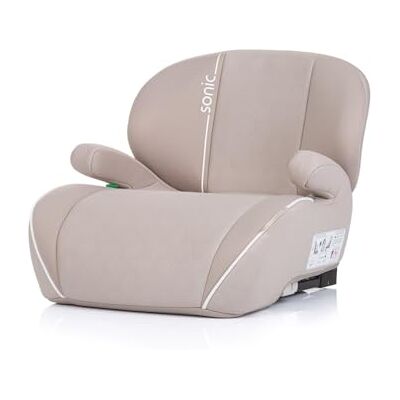 Chipolino Siège enfant rehausseur Sonic Isofix, i-size, 125-150 cm, accoudoir beige Chipolino Siège enfant rehausseur Sonic Isofix, i-size, 125-150 cm, accoudoir beige