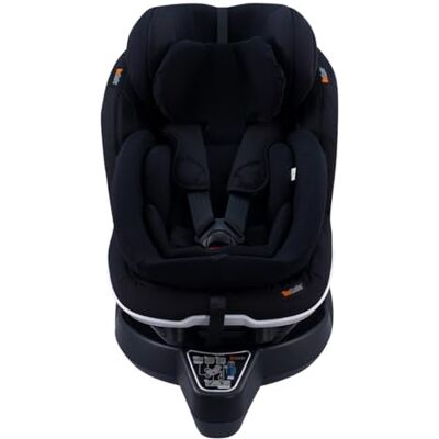 JYOKO Kids Housse de siège de voiture en coton compatible avec Besafe Izi Turn B I-Size Noir JYOKO Kids Housse de siège de voiture en coton compatible avec Besafe Izi Turn B I-Size Noir