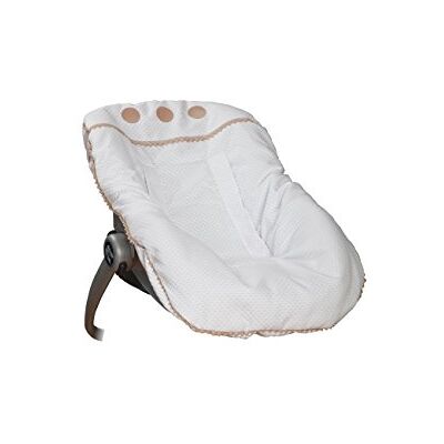 Babyline Housse porte-bébé Damas Camel Housses pour siège de voiture, unisexe Babyline Housse porte-bébé Damas Camel Housses pour siège de voiture, unisexe