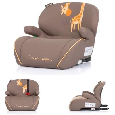 Chipolino Siège rehausseur Sonic Isofix, i-size, 125-150 cm, accoudoir marron Chipolino Siège rehausseur Sonic Isofix, i-size, 125-150 cm, accoudoir marron