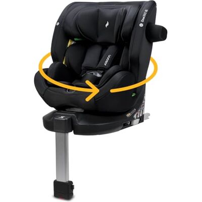 Osann One360 SL i-Size Siège Auto Rotatif 360 Degrés avec Isofix + Pied de 40-150 cm Reboarder Siège Auto Bébé All Black Osann One360 SL i-Size Siège Auto Rotatif 360 Degrés avec Isofix + Pied de 40-150 cm Reboarder Siège Auto Bébé All Black