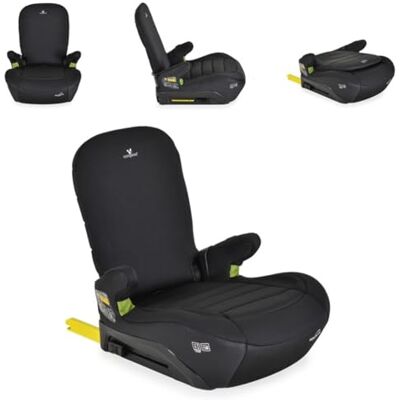 Cangaroo , siège enfant Galaxy i-Size (125-150 cm) groupe 3, Isofix, dossier, coloris:noires Cangaroo , siège enfant Galaxy i-Size (125-150 cm) groupe 3, Isofix, dossier, coloris:noires
