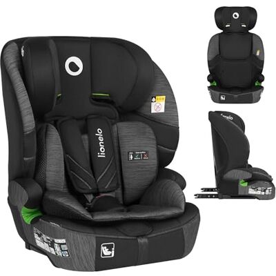 Lionelo Levi Fix i-Size Siège Auto (76-150 cm) ISOFIX & Top Tether Norme R129 – Sécurité Latérale – Appui-tête Réglable 10 Niveaux – Housse Amovible – Confort – pour Bébé & Enfant Lionelo Levi Fix i-Size Siège Auto (76-150 cm) ISOFIX & Top Tether Norme R129 – Sécurité Latérale – Appui-tête Réglable 10 Niveaux – Housse Amovible – Confort – pour Bébé & Enfant