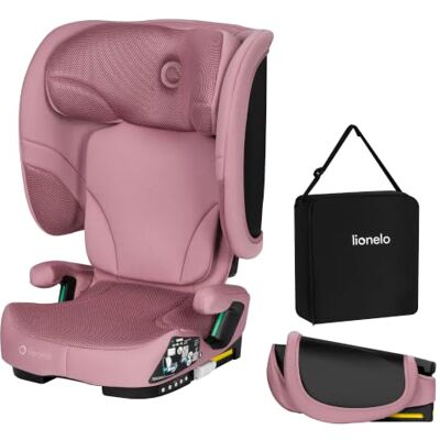 Lionelo Orin i-Size Siège Auto Pliable 100–150 cm ISOFIX ou Ceinture, Sac Ultra-léger Voyage – Appui-tête 14 Niveaux – Dossier Inclinable – Assise Large et Confort – Housse Lavable – Sac Transport Lionelo Orin i-Size Siège Auto Pliable 100–150 cm ISOFIX ou Ceinture, Sac Ultra-léger Voyage – Appui-tête 14 Niveaux – Dossier Inclinable – Assise Large et Confort – Housse Lavable – Sac Transport