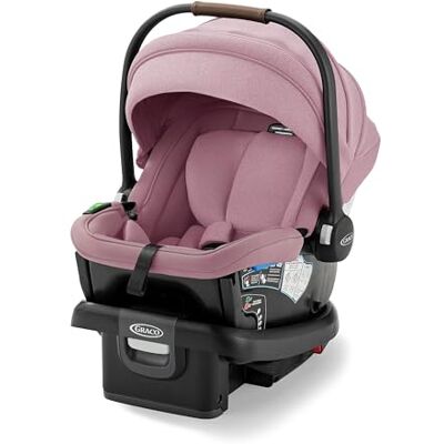 Graco Gomax Siège auto pour bébé, Orchid Haze, léger, inclinable et inclinable, s'installe sans base Graco Gomax Siège auto pour bébé, Orchid Haze, léger, inclinable et inclinable, s'installe sans base