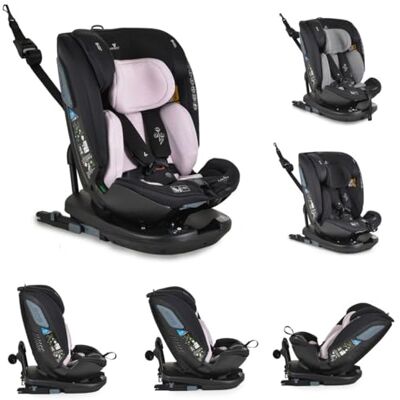 Cangaroo Kangourou, siège enfant Gravity i-Size (40-150 cm) groupe 0/1/2/3 appuie-tête, couleurs : rose Cangaroo Kangourou, siège enfant Gravity i-Size (40-150 cm) groupe 0/1/2/3 appuie-tête, couleurs : rose