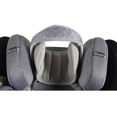 Cangaroo protection de la tête du siège pour enfant Shelter ergonomique voiture, coloris:gris clair Cangaroo protection de la tête du siège pour enfant Shelter ergonomique voiture, coloris:gris clair