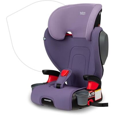 Britax Highpoint Siège Booster de Positionnement Ceinture sans Dossier SafeWash Violet Ombre Britax Highpoint Siège Booster de Positionnement Ceinture sans Dossier SafeWash Violet Ombre
