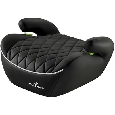 Walser Premium Rehausseur de siège enfant voiture, siège enfant voiture Andy 125-150 cm, rehausseur de siège enfant voiture dernière norme 2024 ECE R 129 noir Walser Premium Rehausseur de siège enfant voiture, siège enfant voiture Andy 125-150 cm, rehausseur de siège enfant voiture dernière norme 2024 ECE R 129 noir