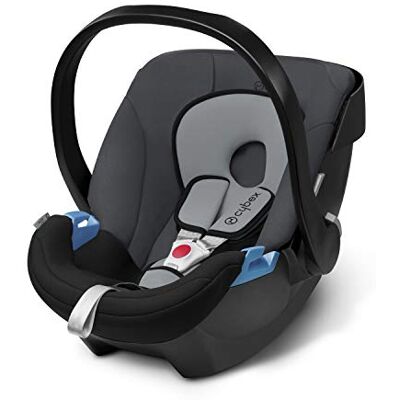 Cybex Silver Siège Auto Coque Aton, Réducteur Nouveau-Né Inclus, De la Naissance à 18 Mois Environ, 13 kg max., Cobblestone Cybex Silver Siège Auto Coque Aton, Réducteur Nouveau-Né Inclus, De la Naissance à 18 Mois Environ, 13 kg max., Cobblestone