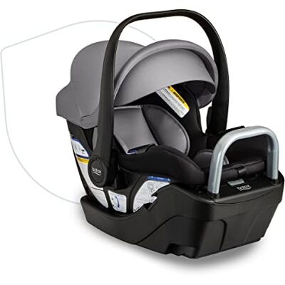 Britax Willow S Siège auto pour bébé avec base alpine, technologie ClickTy, siège auto orienté vers l'arrière avec système RightSize, graphite onyx Britax Willow S Siège auto pour bébé avec base alpine, technologie ClickTy, siège auto orienté vers l'arrière avec système RightSize, graphite onyx