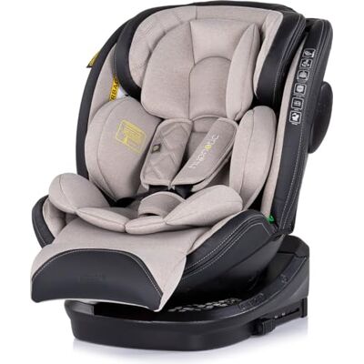 Chipolino Siège enfant Hypnotic i-Size (40-150 cm) Isofix, Top Teter, appuie-tête, couleur : beige Chipolino Siège enfant Hypnotic i-Size (40-150 cm) Isofix, Top Teter, appuie-tête, couleur : beige