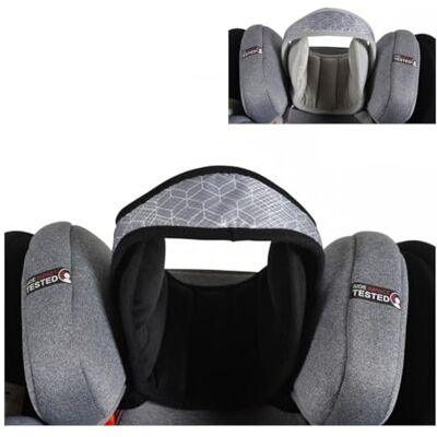 Cangaroo protection de la tête du siège pour enfant Shelter ergonomique voiture, coloris:gris Cangaroo protection de la tête du siège pour enfant Shelter ergonomique voiture, coloris:gris