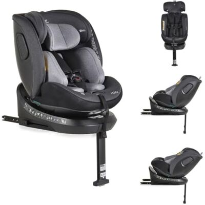 Cangaroo siège enfant Hoku i-Size (40-150cm) groupe 0+/1/2/3 Isofix pied support, coloris:gris Cangaroo siège enfant Hoku i-Size (40-150cm) groupe 0+/1/2/3 Isofix pied support, coloris:gris