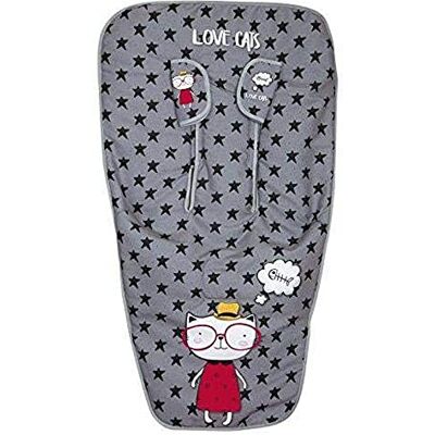 Babyline Love Cats Housse de chaise unisexe Babyline Love Cats Housse de chaise unisexe