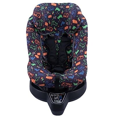 JYOKO Kids Housse de siège de voiture en coton compatible avec Besafe Izi Turn B I-Size (Happy Dino) JYOKO Kids Housse de siège de voiture en coton compatible avec Besafe Izi Turn B I-Size (Happy Dino)