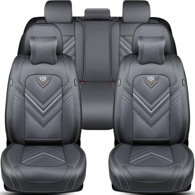 BREMER SITZBEZÜGE Housses de siège compatibles JAC T8 à partir de 2021 en gris FSL1 BREMER SITZBEZÜGE Housses de siège compatibles JAC T8 à partir de 2021 en gris FSL1