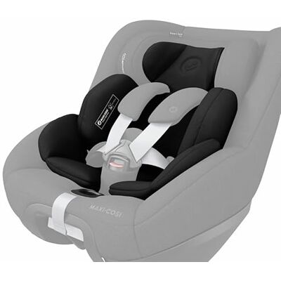 Maxi-Cosi Coussin réducteur pour nouveau-né Pearl 360 Pro, Accessoire siège-auto nouveau-né, 0-3 mois, 40-60cm, Coussin réducteur siège-auto pour lavable, Authentic Black Maxi-Cosi Coussin réducteur pour nouveau-né Pearl 360 Pro, Accessoire siège-auto nouveau-né, 0-3 mois, 40-60cm, Coussin réducteur siège-auto pour lavable, Authentic Black