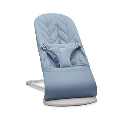 BabyBjörn BLISS Transat tissé matelassé en forme de pétales Bleu BabyBjörn BLISS Transat tissé matelassé en forme de pétales Bleu