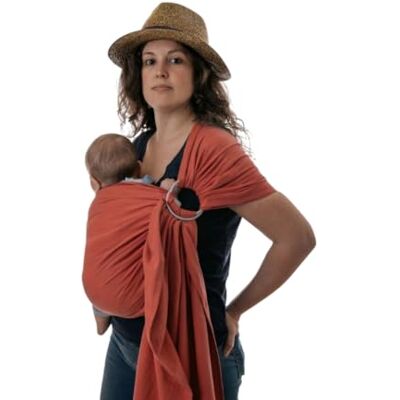 Naturiou Simply Sling Paprika écharpe de portage sans noeud Naturiou Simply Sling Paprika écharpe de portage sans noeud