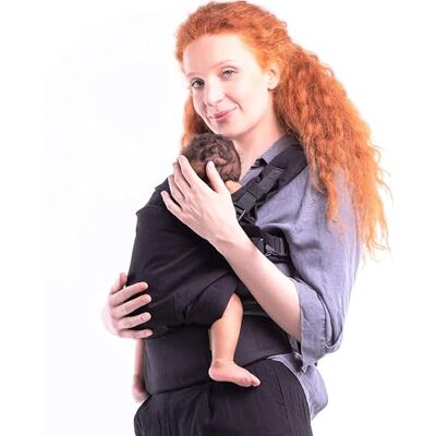 Boba Porte-bébé X Sac à dos souple et structuré, réglable et micro-ajustable pour les bébés de 3 à 20 kilos (Black Beauty) Boba Porte-bébé X Sac à dos souple et structuré, réglable et micro-ajustable pour les bébés de 3 à 20 kilos (Black Beauty)