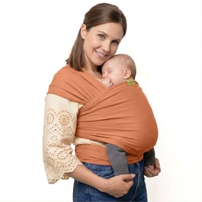 Boba Porte-bébé – Original, doux, sécurisé, mains libres et ergonomique, idéal pour un collage confortable, nouveaux parents (renard biologique) Boba Porte-bébé – Original, doux, sécurisé, mains libres et ergonomique, idéal pour un collage confortable, nouveaux parents (renard biologique)