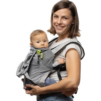 Boba Air Sac à Dos Porte Bébé Ultraléger Pour Enfants Âgés de 3 mois et Plus et Pesant entre 7 et 20 kg Porte Bébé Ergonomique Portage Bébé Gris Boba Air Sac à Dos Porte Bébé Ultraléger Pour Enfants Âgés de 3 mois et Plus et Pesant entre 7 et 20 kg Porte Bébé Ergonomique Portage Bébé Gris