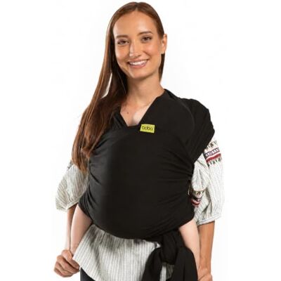 Boba Wrap Echarpe De Portage, Black – Le Modèle Original De L’Echarpe De Portage Extensible Pour Les Bébés, Parfaite Pour Les Nouveau-Nés Et Enfants Pesant Jusqu’à 16 kg Boba Wrap Echarpe De Portage, Black – Le Modèle Original De L’Echarpe De Portage Extensible Pour Les Bébés, Parfaite Pour Les Nouveau-Nés Et Enfants Pesant Jusqu’à 16 kg