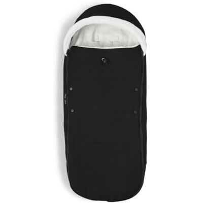 Stokke YOYO Chancelière, Noir Doublure sherpa, capuche en polaire avec cordon de serrage, double rembourrage Lavable machine à 30°C Sac inclus Stokke YOYO Chancelière, Noir Doublure sherpa, capuche en polaire avec cordon de serrage, double rembourrage Lavable machine à 30°C Sac inclus