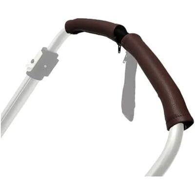 UALXPAO Housse de protection pour guidon de poussette Convient pour accessoires En cuir synthétique Fermeture éclair Accoudoir Chocolat UALXPAO Housse de protection pour guidon de poussette Convient pour accessoires En cuir synthétique Fermeture éclair Accoudoir Chocolat