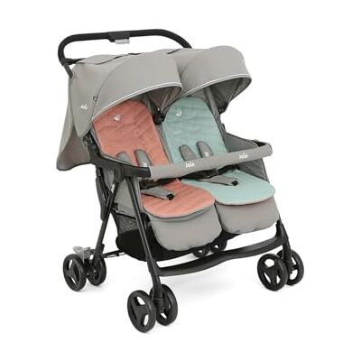 Joie Poussette double Aire Twin Nectar et Mineral Joie Poussette double Aire Twin Nectar et Mineral