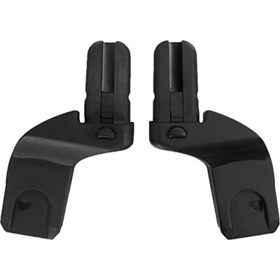 hauck Paire Adaptateur Poussette Atlantic Twin pour Siege Auto Bébé Noir Compatible uniquement avec poussette double Atlantic Twin et une sélection de cosys (ex. coque Drive N Care) hauck Paire Adaptateur Poussette Atlantic Twin pour Siege Auto Bébé Noir Compatible uniquement avec poussette double Atlantic Twin et une sélection de cosys (ex. coque Drive N Care)
